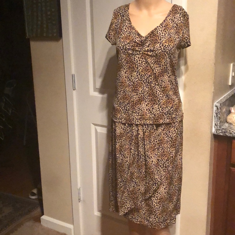 NWOT Lennie for Nina Leonard skirt set